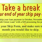 Skip your SVACU loan